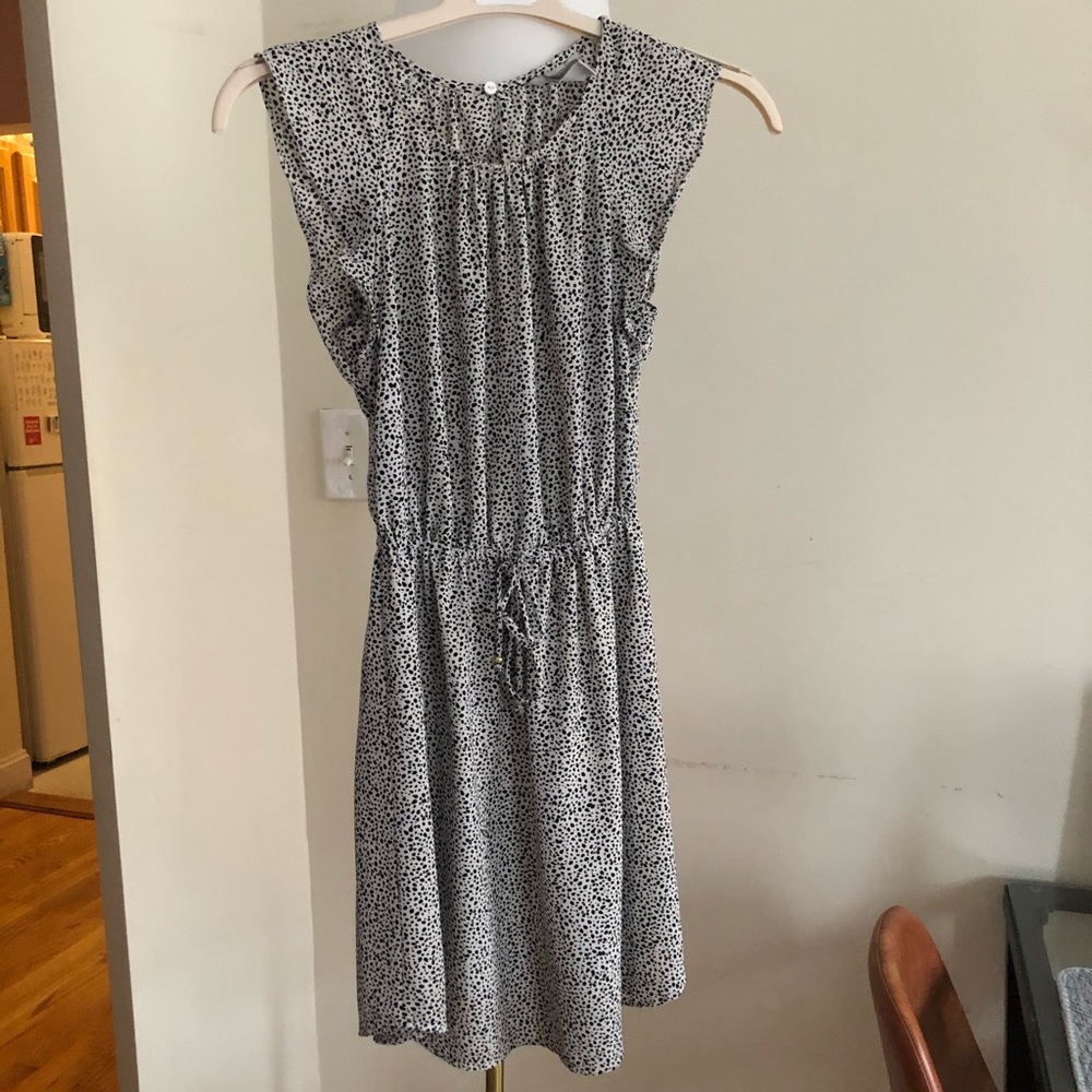 H&M tie waist dress